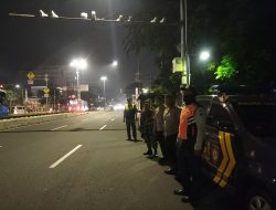 Patroli Malam Tiga Pilar Sawah Besar, Antisipasi Tawuran dan Balap Liar