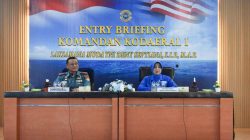 Komandan Kodaeral I Awali Tugas Dengan Laksanakan Entry Briefing