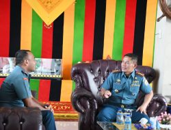 Danlanal Sabang Terima Kunjungan Kerja Danlanudal Sabang