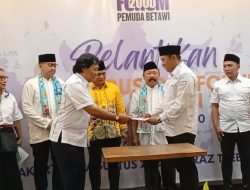 Masih Momen Kemerdekaan RI ke-80, Bang Habibie Dilantik Menjadi Ketua Umum Forum Pemuda Betawi 2000