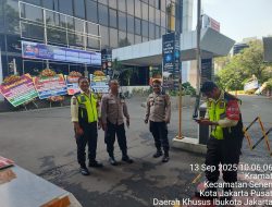 Patroli Mobile Polsek Senen Sasar Objek Vital, Antisipasi 3C dan Kejahatan Jalanan