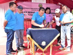 PPAL PUSAT Resmikan Rayon Ciangsana, Pererat Silaturahmi Dengan Olahraga Bersama Bakti Kesehatan