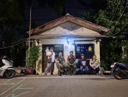 Bhabinkamtibmas Gunung Sahari Utara Ajak Warga Jaga Kampung Lewat Pos Satkamling