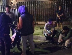 Polisi Gerak Cepat Tangani Kecelakaan Tunggal di Gunung Sahari Raya