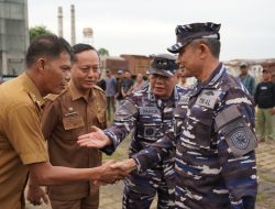 Bantu Ringankan Beban Masyarakat, Kodaeral I Gelar Aksi Sosial Bagikan Beras Kepada Masyarakat 