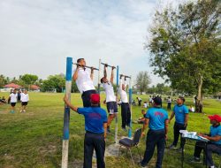 Prajurit Lanal Bintan Laksanakan Tes Kesamptaan Jasmani Periodik II Tahun 2025