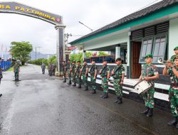 Sinergi Jaga Stabilitas Keamanan Maluku, Dankodaeral IX Ambon Laksanakan Courtesy Call Ke Kodam XV/Pattimura