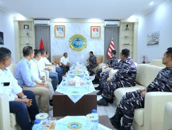 Jalin Sinergitas, Komandan Kodaeral I Terima Audiensi Executive Director Pelindo Regional I