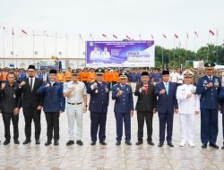 Asops Dankodaeral I Hadiri Upacara Hari Perhubungan Nasional Tingkat Sumatera Utara