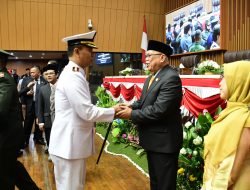 Komandan Lanal Bandung Hadiri Rapat Paripurna Pengucapan Sumpah/Janji Anggota DPRD Kota Bandung Masa Jabatan Tahun 2024-2029