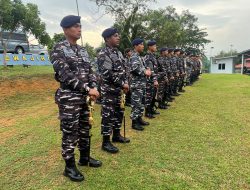 Komandan Lanal Dabo Singkep Pimpin Upacara 17-an dalam Rangka Penaikan Bendera Merah Putih Tahun 2025