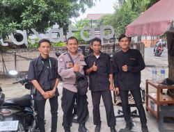 Patroli Dialogis, Bhabinkamtibmas Pegangsaan Gandeng Security Cafe Jaga Kamtibmas