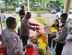 Polsek Kemayoran Gelar Gerakan Pangan Murah, 100 Kantong Beras Ludes dalam Dua Jam