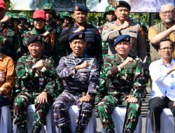Komandan Lanal Bandung Hadiri Upacara Pembukaan Pelatihan Dasar Militer Komcad Matra Udara TA. 2025