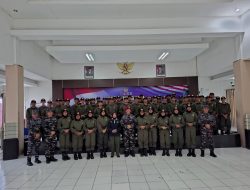 TNI AL Gelar Sosialisasi Bela Negara Kepada Taruna/Taruni Akademi Maritim Nusantara Banjarmasin