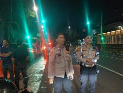 Pelayanan Polsek Sawah Besar Jelang Subuh, Kawal Massa Transit di Masjid Istiqlal