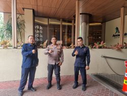 Pererat Hubungan, Polsek Senen Sambangi Aerowisata di Kelurahan Senen
