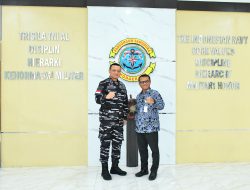 Perkuat Sinergitas, Komandan Kodaeral I Terima Kunjungan Audiensi Executive GM. Pertamina Regional Sumbagut