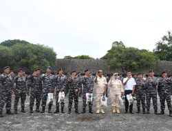 Lanal Sabang Laksanakan Apel Khusus dan Pembagian Sembako Kepada Prajurit