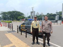 Patroli 1053 Antisipasi Kawasan GBK Senayan Ciptakan Suasana Kondusif