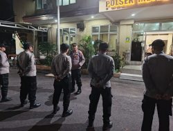 Ops Cipta Kondisi, Polsek Metro Tanah Abang Patroli Malam Minggu, Antisipasi 3 Cepu hingga Larut Malam