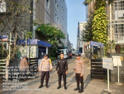 Polsek Metro Gambir Laksanakan Pengamanan Aset Vital di Kantor PT PELNI