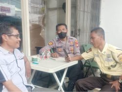 Patko 1013 Laksanakan Strong Point di Jl. Hasyim Ashari, Cegah Kejahatan Jalanan dan Gangguan Kamtibmas
