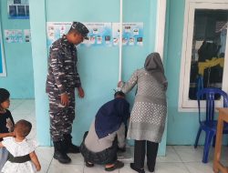 Babinpotmar Posal Seluma Lanal Bengkulu Monitoring Kegiatan Posyandu