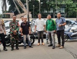 Tiga Pilar Kebon Melati Sambang Pengelola Thamrin City Berikan Imbauan Kamtibmas