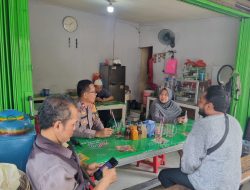 Bhabinkamtibmas Karet Tengsin Sambang RT 03/02, Imbau Kepada Pedagang Antisipasi Kebakaran