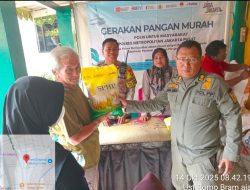 Gerakan Pangan Murah Polri: Polsek Kemayoran Hadir Dekatkan Diri dengan Warga Lewat Penjualan Beras Murah