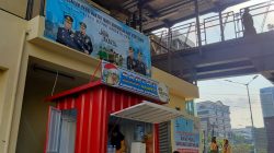 Gerai Rakyat Mart Komunitas Ojol di Gambir Jadi Wadah Kolaborasi Bhabinkamtibmas dan Pengemudi Ojol