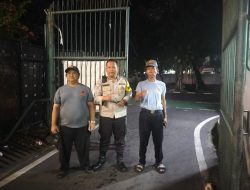 Bhabinkamtibmas Duri Pulo Sambang Pos Kamling RW 01, Ajak Warga Perkuat Kekompakan Jaga Kampung