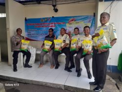 Polsek Metro Gambir Gelar Gerakan Pangan Murah untuk Warga Kelurahan Gambir