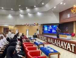 Danlanal Sabang Menjadi Narasumber Pada Kegiatan Masa Dasar Pembentukan Karakter Taruna Angkatan XIII Tahun 2025 di Poltekpel Malahayati Aceh