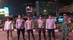 Hadirkan Rasa Aman Kondusif Di Kawasan Bundaran HI, Wujud Sinergi Tiga Pilar Menteng
