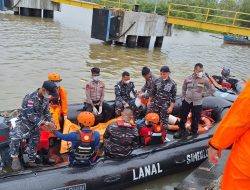 Aksi Cepat Lanal Simeulue Laksanakan Pencarian Orang Hilang di Perairan Pelabuhan Kolok Sinabang