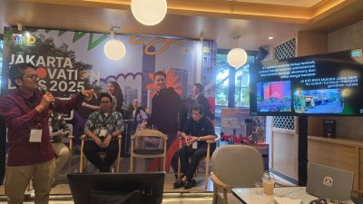 Taufiq Supriadi Menyalakan Harapan Dari Lorong Sempit Pada Sebuah Diskusi ” Together we, Innovative The City”.