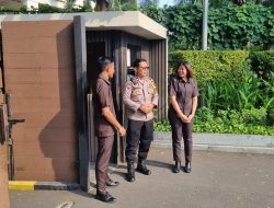 Bhabinkamtibmas Karet Tengsin Patroli Dialogis Dan Sambangi Security Apartemen Sudirman
