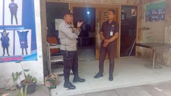 Bhabinkamtibmas Duri Pulo Laksanakan Patroli dan Sambang Door to Door, Ajak Security Waspada Gangguan Kamtibmas