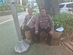 Unit Sabhara Patko 1011 Laksanakan Patroli Strong Point di Kawasan BSI Tower Antisipasi Unras dan Parkir Liar