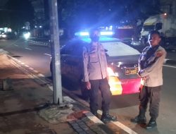 Patko Polsek Metro Gambir Laksanakan Patroli Antisipasi Tawuran di Jalan Zainul Arifin