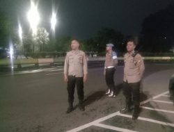 Patroli Jelang Dini Hari, Polsek Kemayoran Tegas Jaga Jakarta Aman dan Kondusif