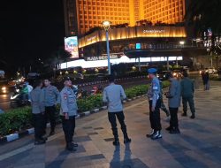 Jaga Jakarta Aman, Tiga Pilar Menteng Gelar Patroli Malam di Bundaran HI