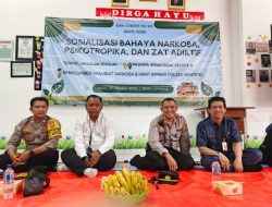 Polsek Metro Menteng Edukasi Siswa SDN 01 dan SDN 02 Cikini Tentang Bahaya Narkoba dan Lingkungan Sehat