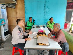 Program Jaga Jakarta, Polisi Sambangi Pedagang dan Ojol di Kebon Kosong