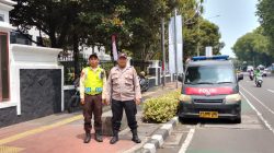 Panit Samapta Sambangi Kantor Pemerintahan Kemenag RI” Berikan Arahan kepada Satpam