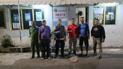 Apel Dan Patroli Jalan Kaki Bhabinkamtibmas Bersama Awak Kamling RW. 001 Gunung Sahari Utara