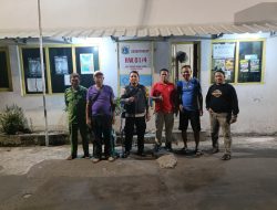 Apel Dan Patroli Jalan Kaki Bhabinkamtibmas Bersama Awak Kamling RW. 001 Gunung Sahari Utara
