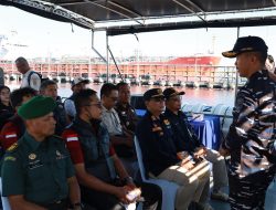 Wujudkan Laut Aman dan Tertib, Lanal Dumai Bersinergi Dukung Patroli Gabungan Tim PORA 2025